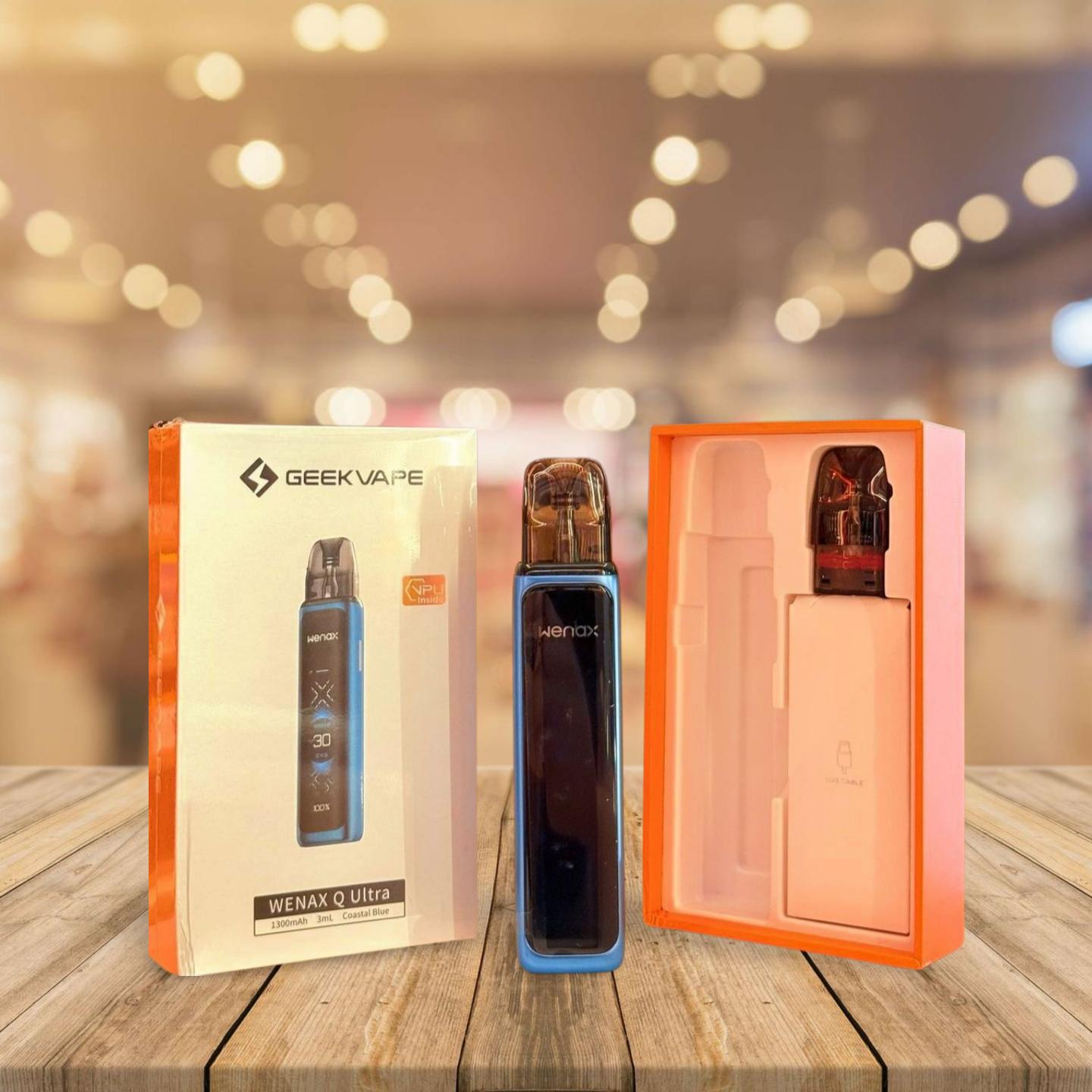 Buy Geek Vape Wenax Q Ultra Pod System in Dubai – Crown Vape UAE Geek Vape Wenax Q Ultra Pod System Device – Compact MTL & RDL Vape Dubai